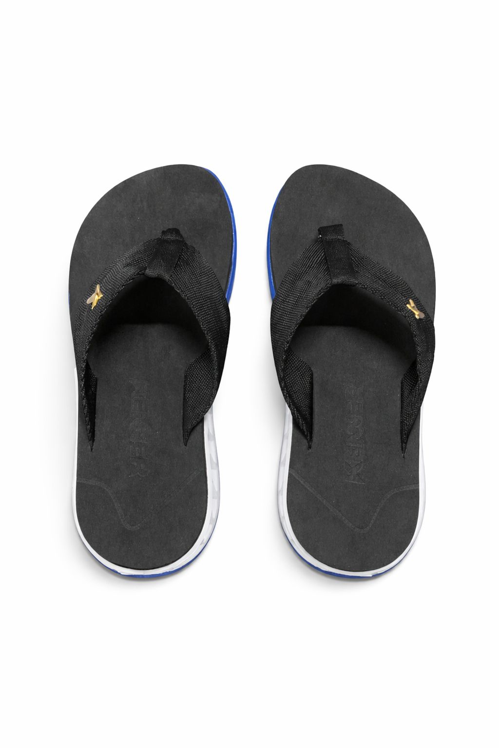 Chinelo Sandália Kenner  Preto / Azul / Branco