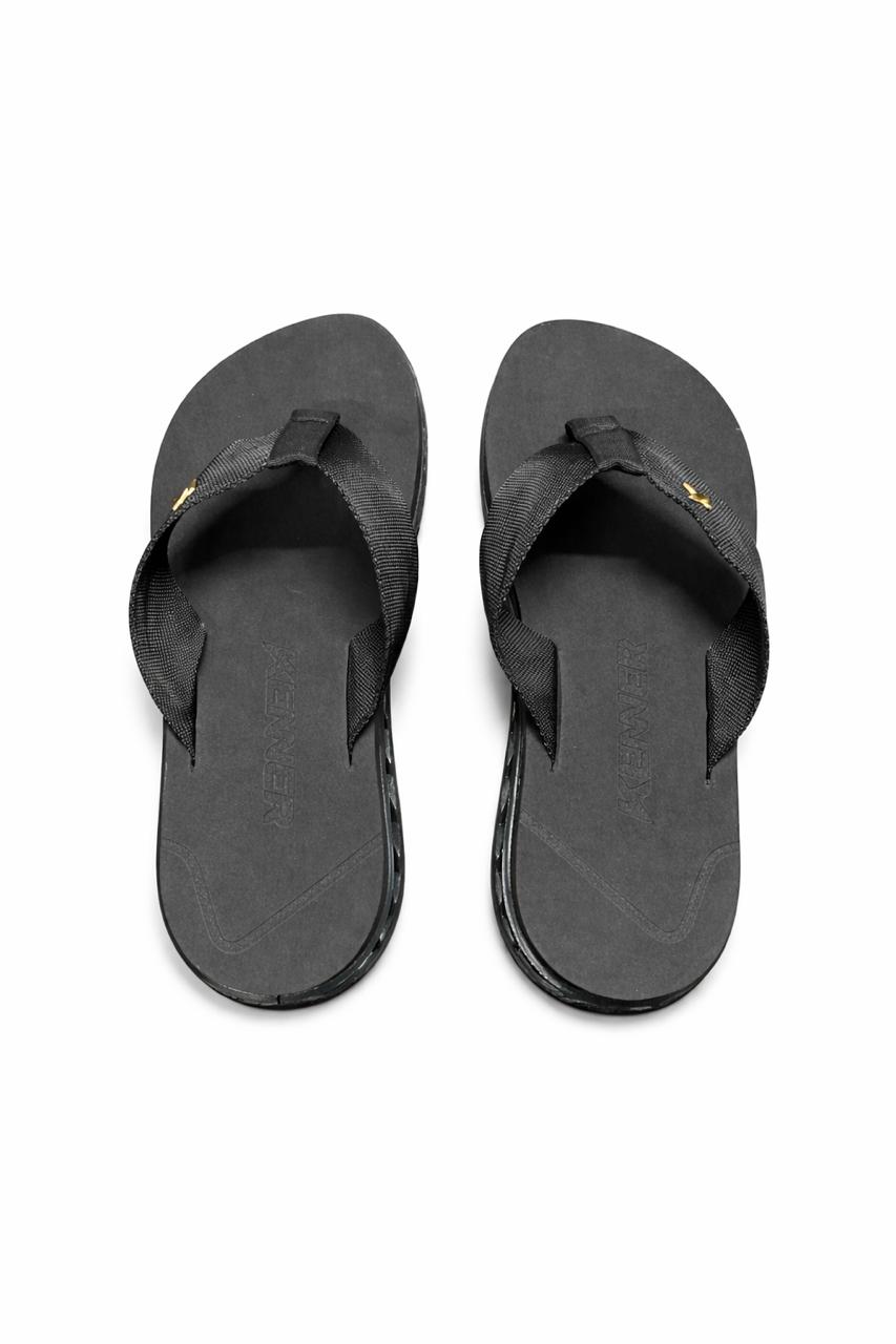 Chinelo Sandália Kenner Preto / Preto
