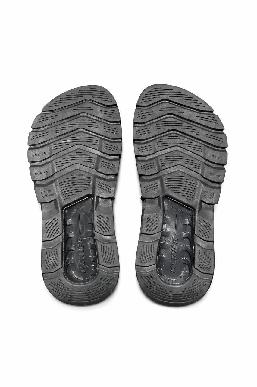 Chinelo Sandália Kenner Preto / Preto
