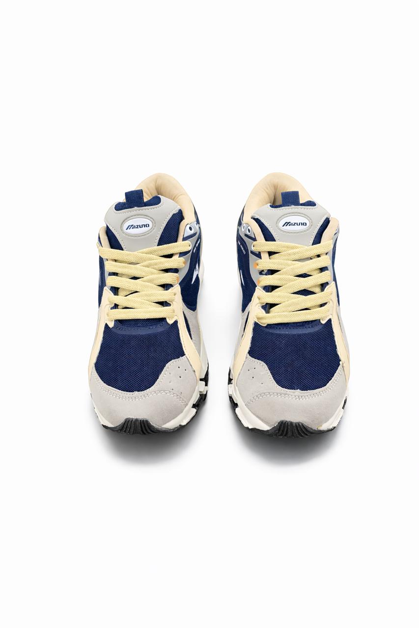 Mizuno Beta Bege e Azul