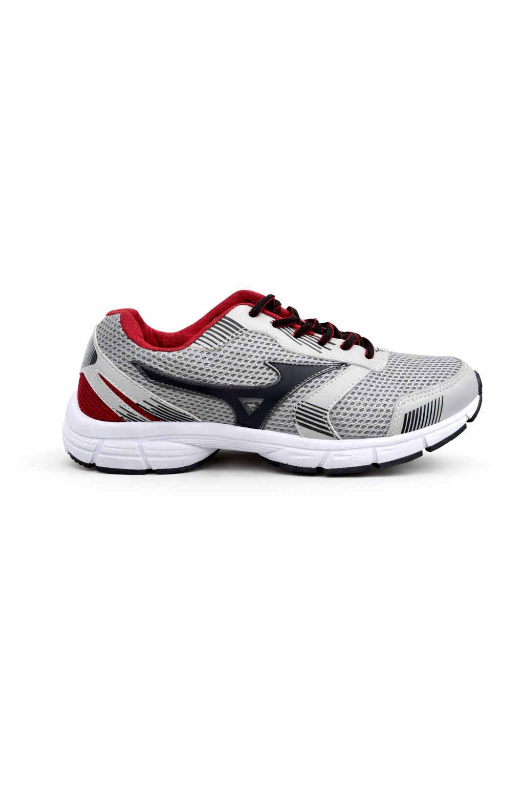 Mizuno jet Cinza Vermelho