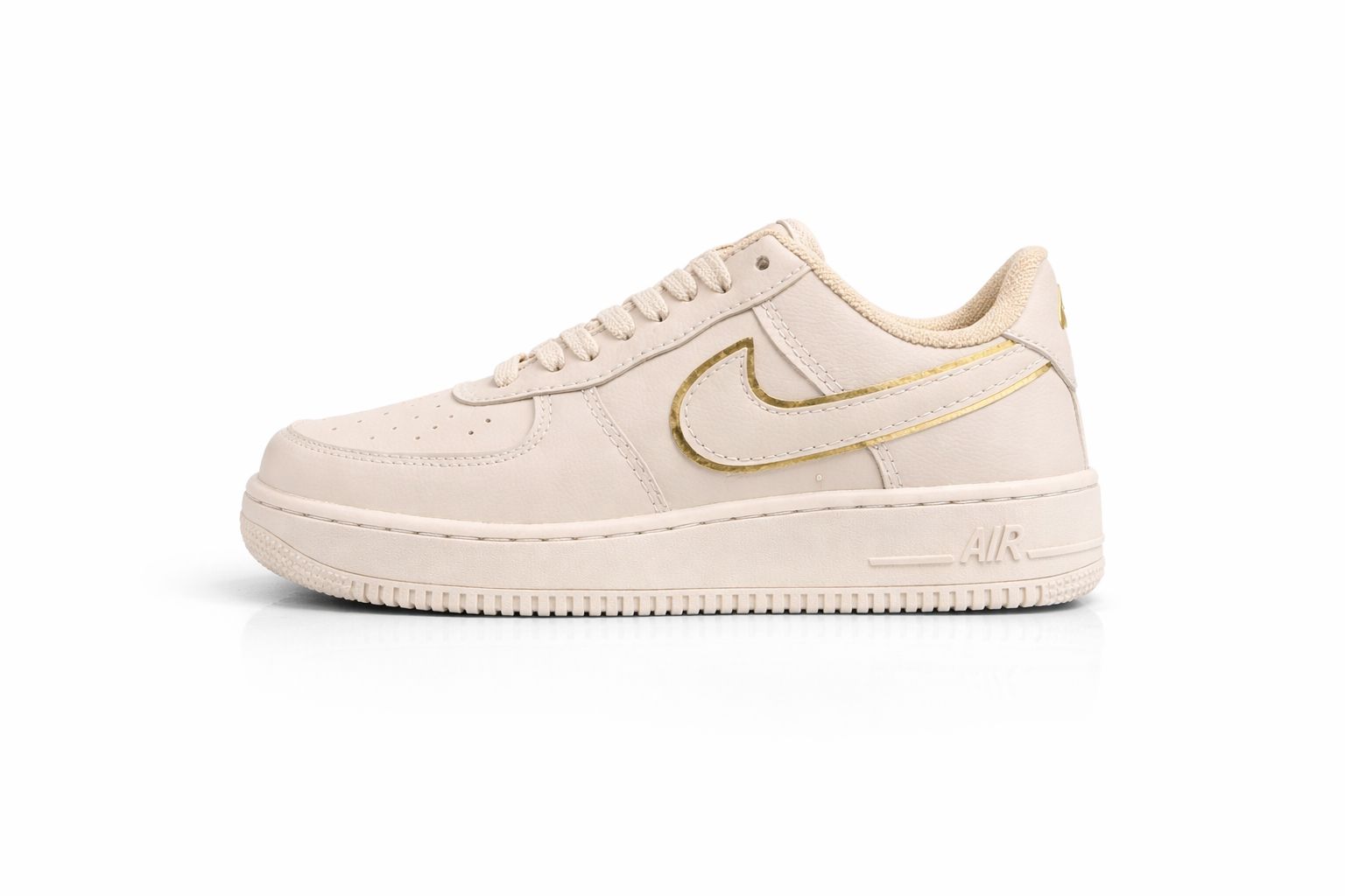 Nike Air Force Bicolor Bege
