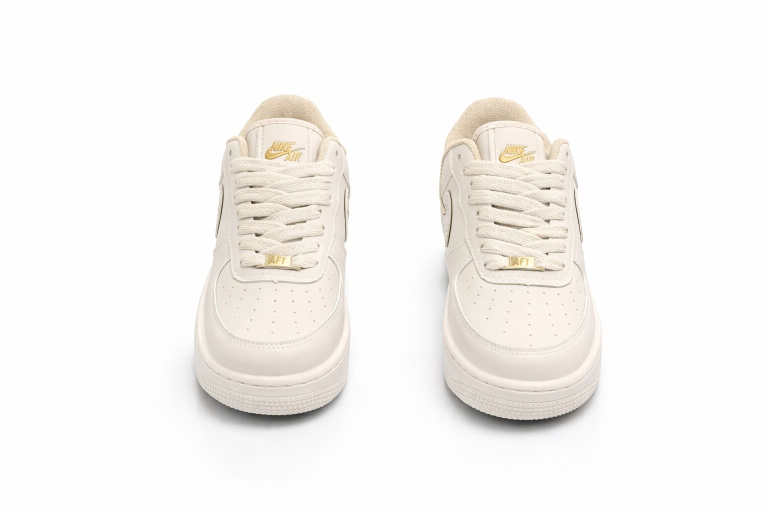 Nike Air Force Bicolor Bege