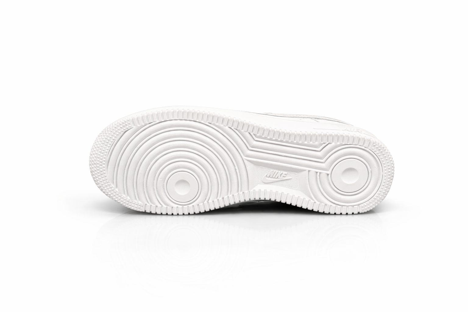 Nike Air Force Bicolor Branco Cinza