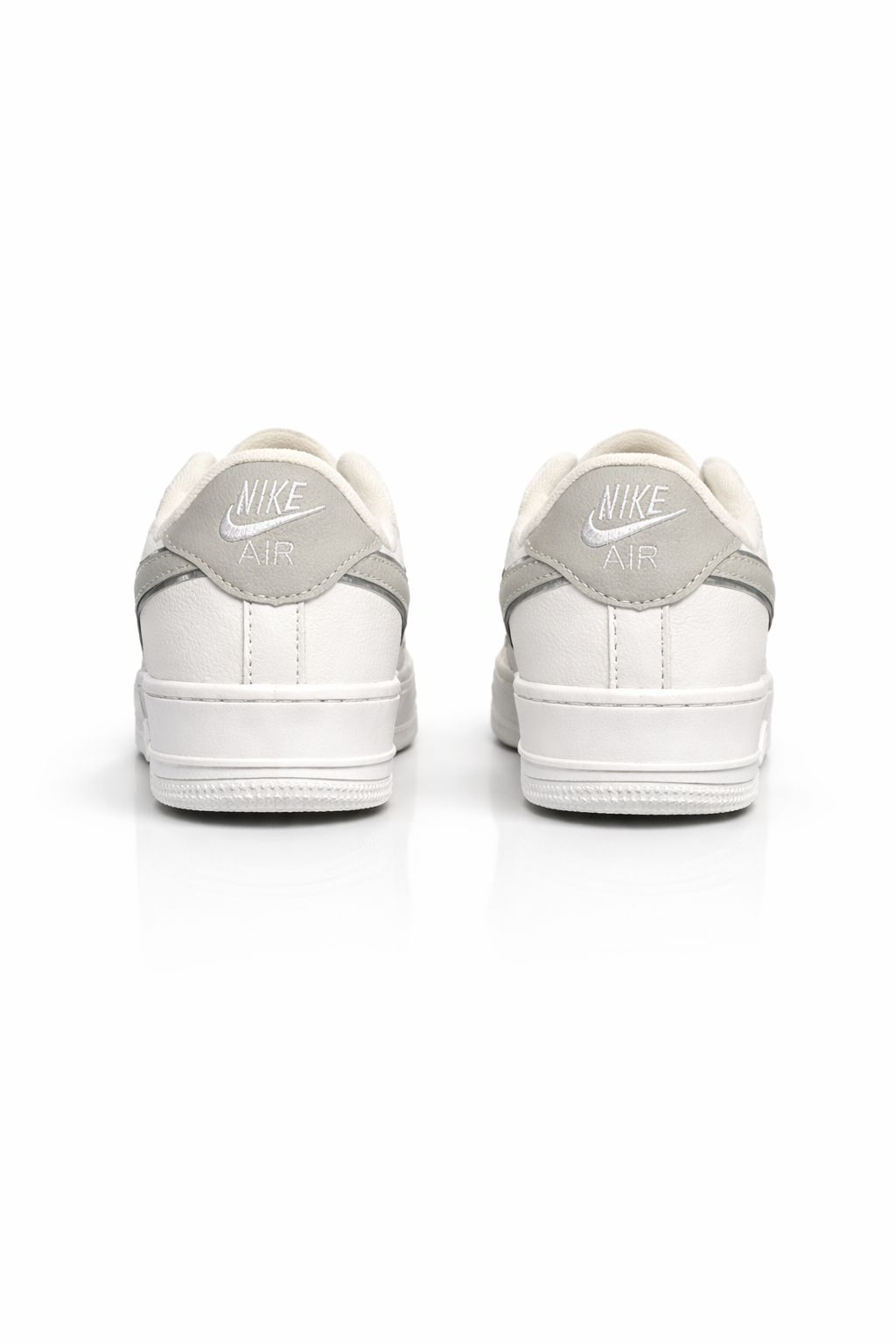 Nike Air Force Bicolor Branco Cinza