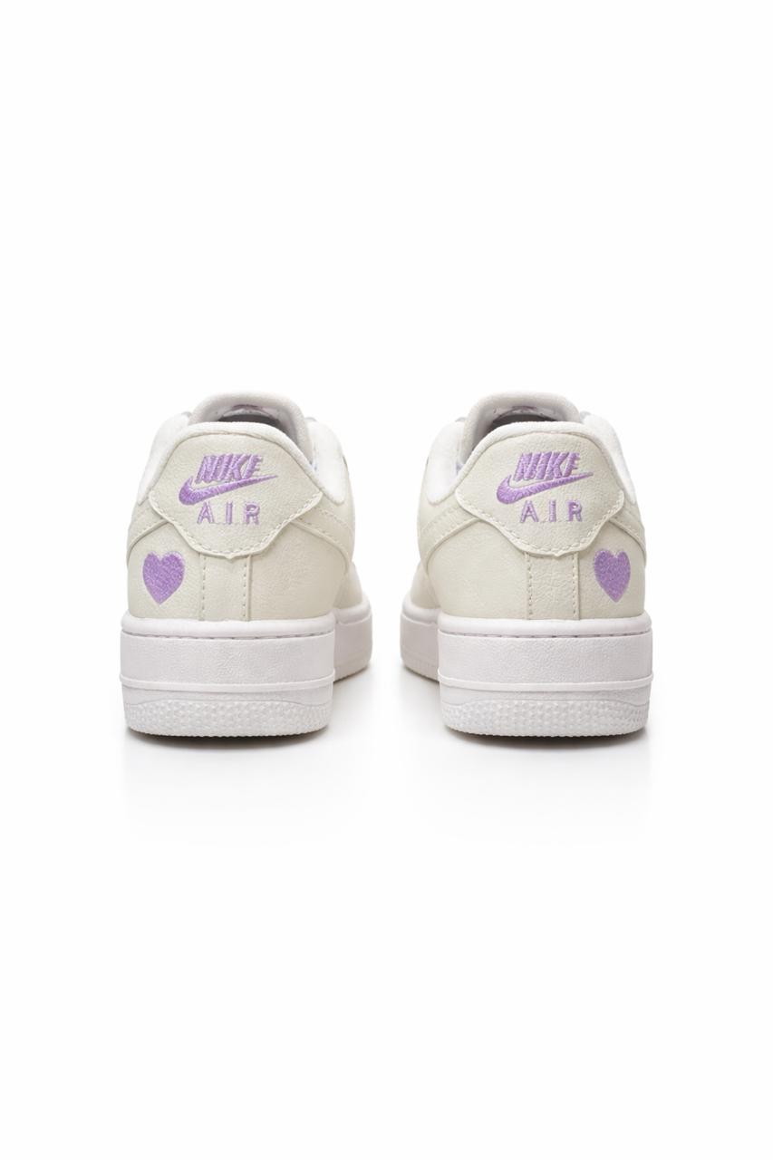 Nike Air Force de Coração Llilas