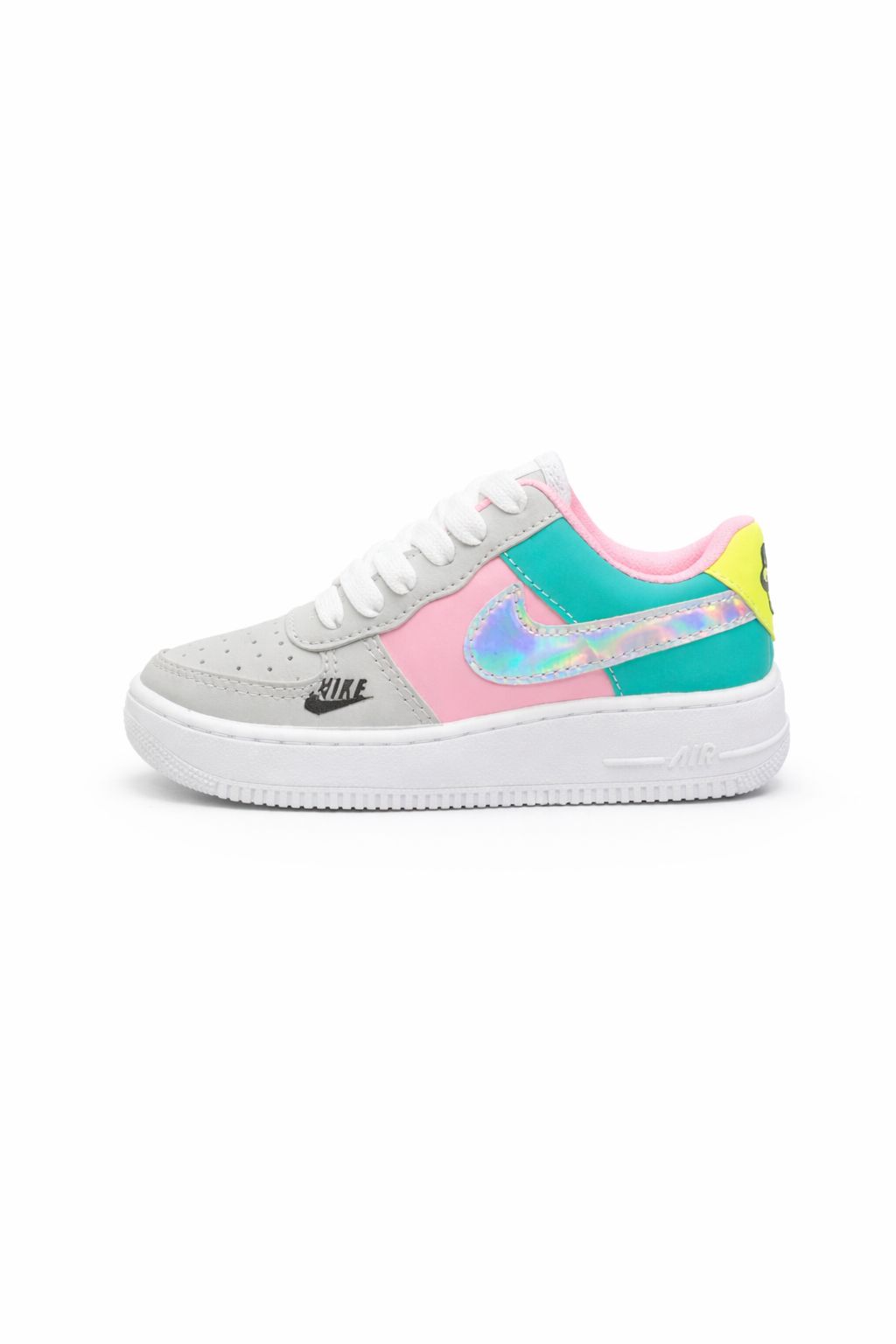 Nike Air Force Infantil Holográfico