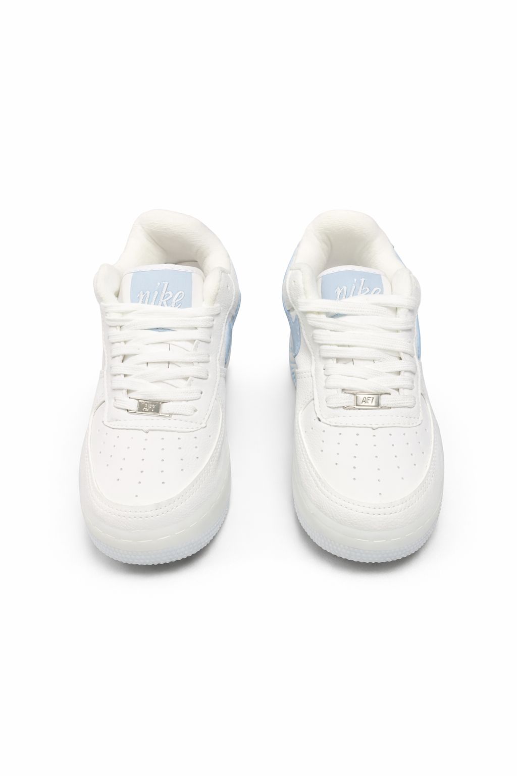 Nike Bicolor Branco Azul Bebe