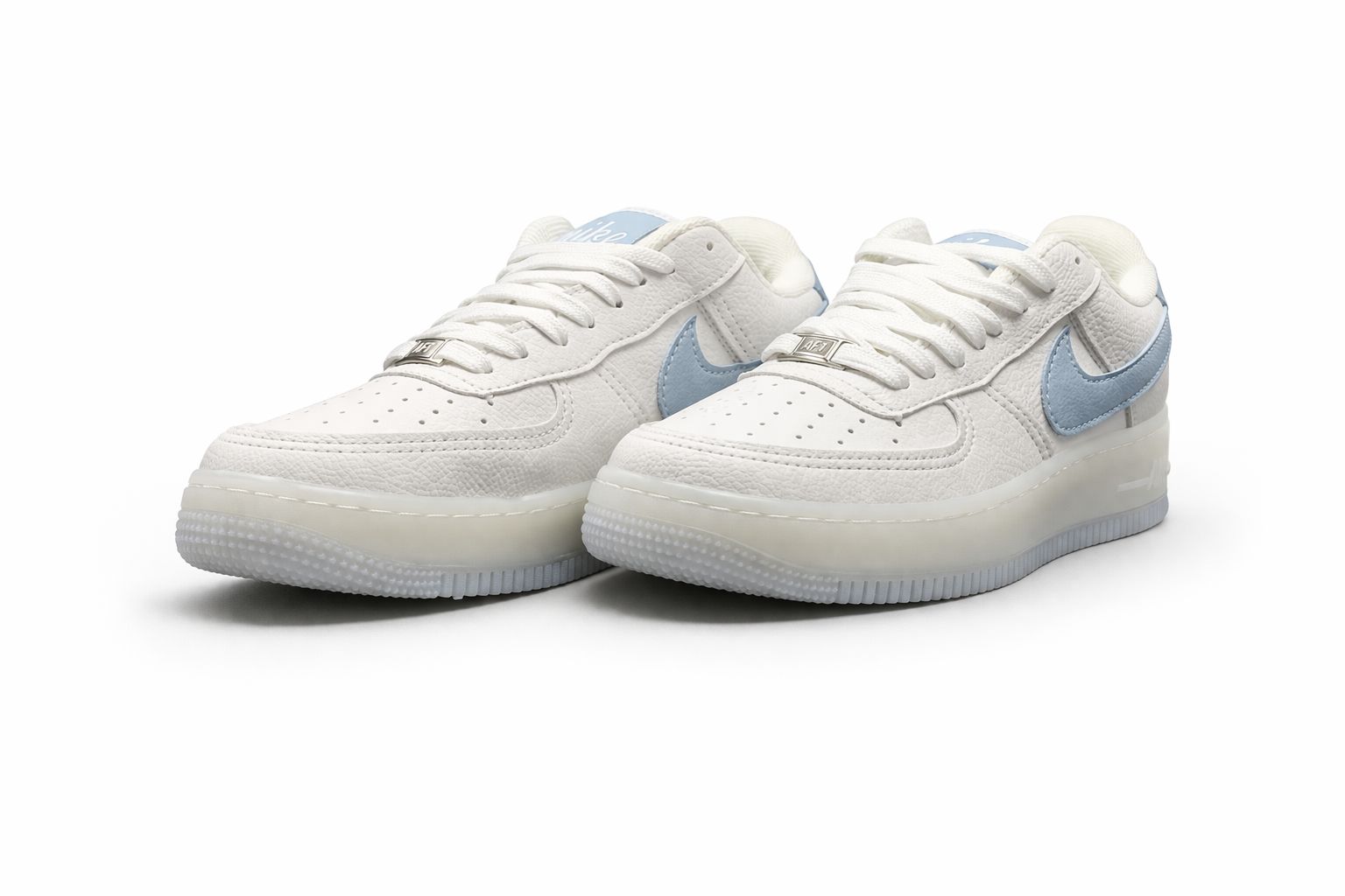 Nike Bicolor Branco Azul Bebe