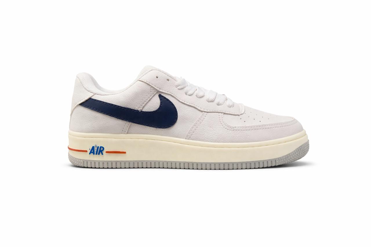 Nike Bicolor Cinza Azul 