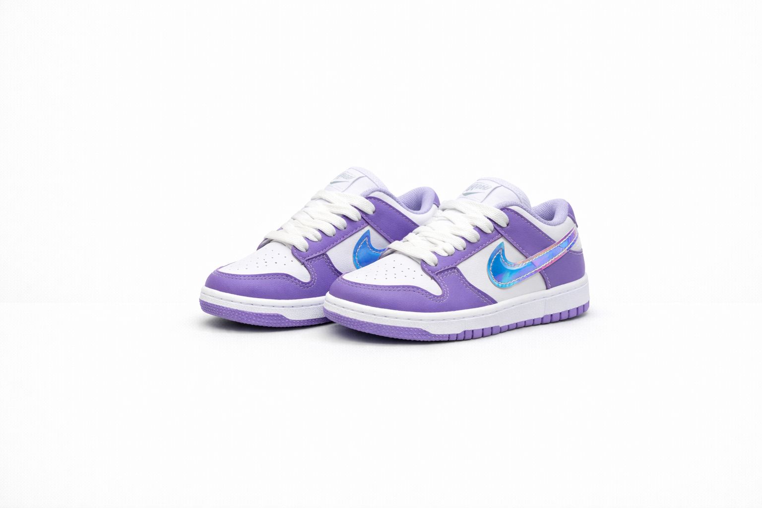 Nike Dunk Low Holográfico Lilás