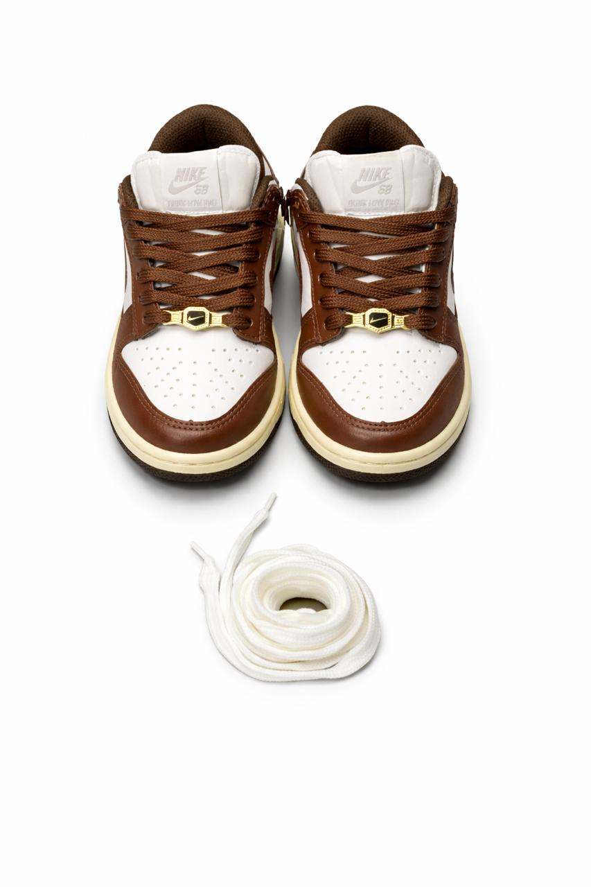 Nike Dunk Marrom e branco