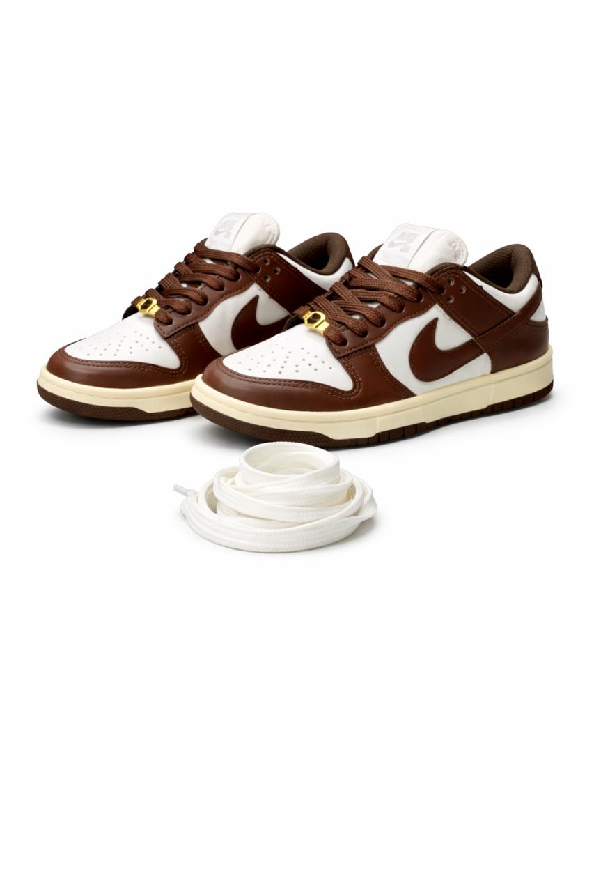 Nike Dunk Marrom e branco
