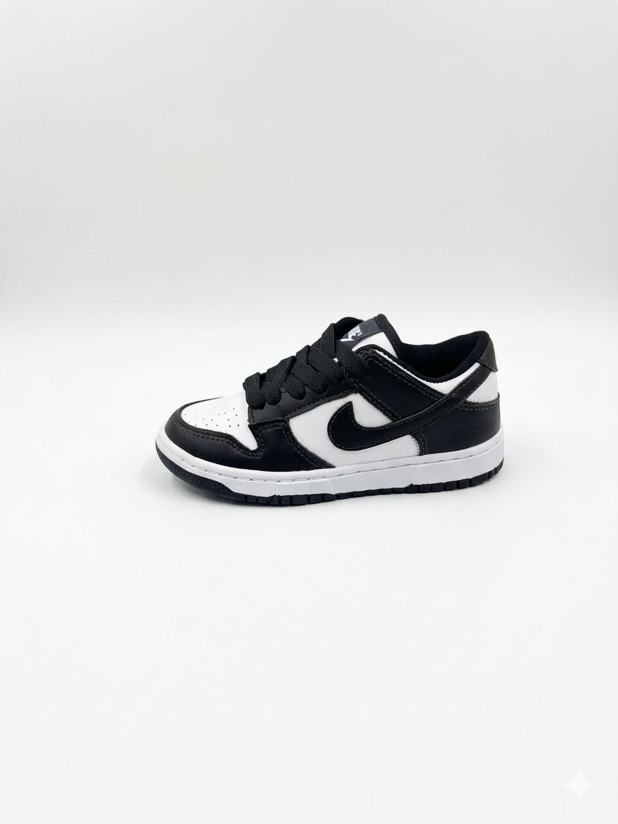 Nike Dunk Preto e Branco Infantil