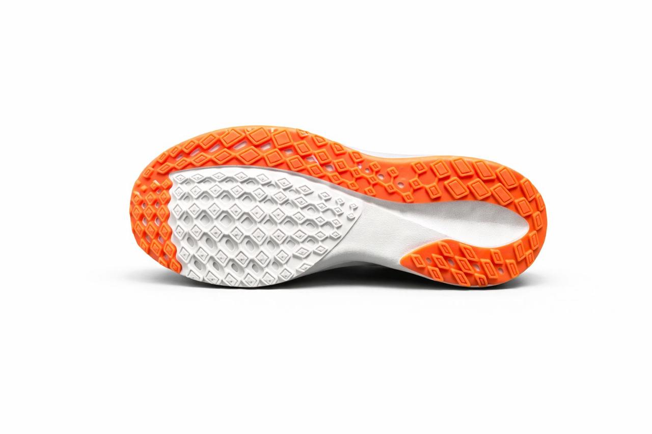 Nike Just Do It Cinza e Laranja