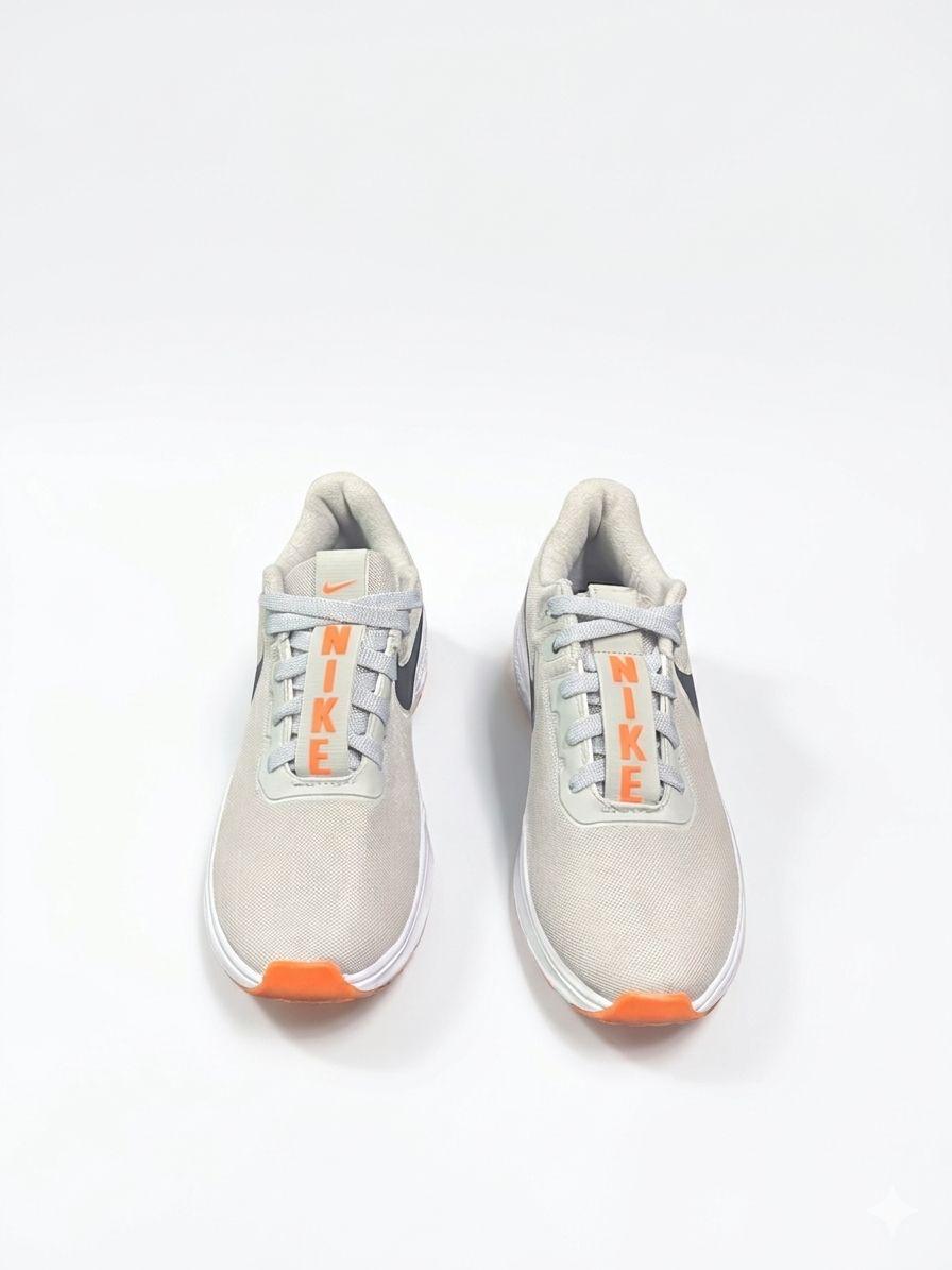 Nike Just Do It Cinza e Laranja