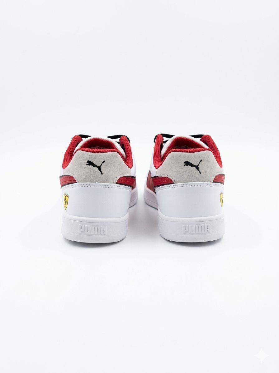 Puma Ferrari Branco Vermelho
