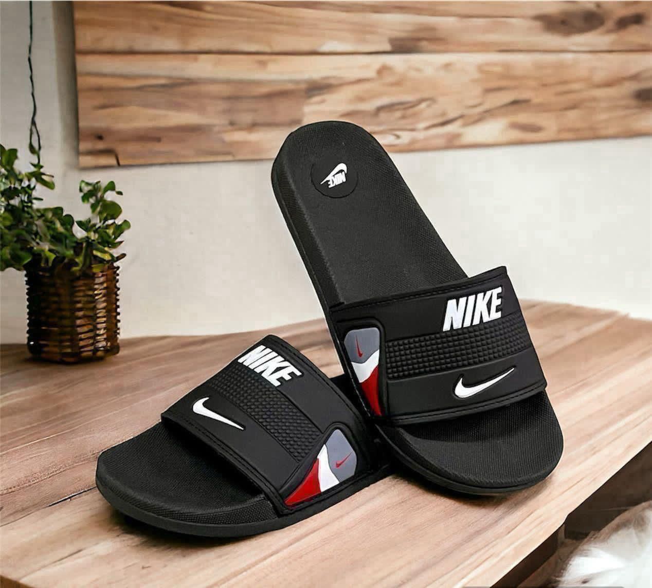 Slide Preto c/Vermelho